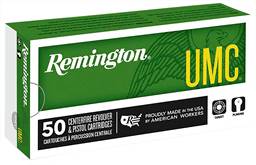 Remington Ammunition 23818 UMC  45 ACP 185 gr Full Metal Jacket 50 Per Box/ 10 Case